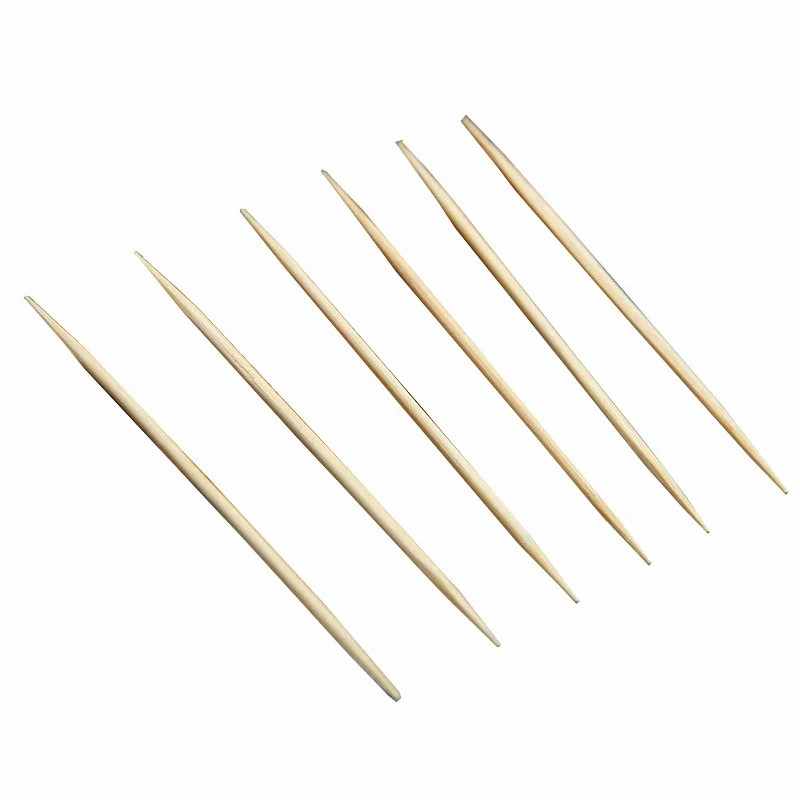 
Factory wholesale disposable bamboo double toothpick family hotel restaurant 