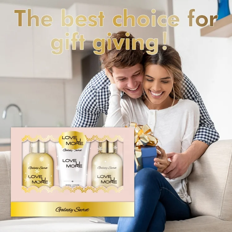 OEM Wholesale Shower Gel Shampoo Body Lotion Cleansing Aromatic Moisturizing Nourishing Body Care Gift Set