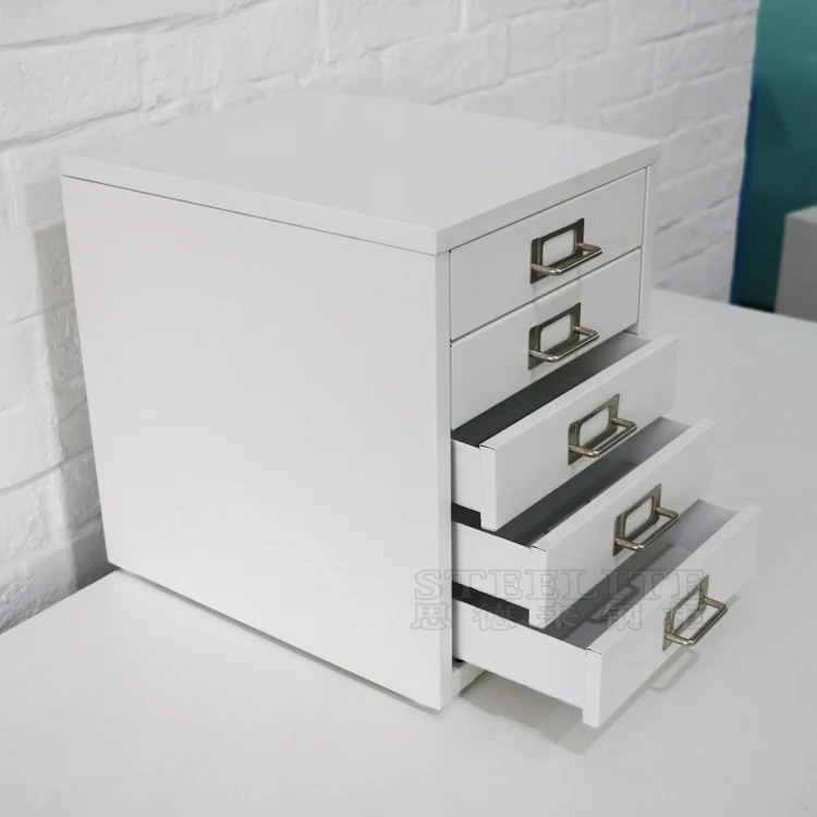Steel furniture cabinet living room steel file storage unit desktop drawers cabinet