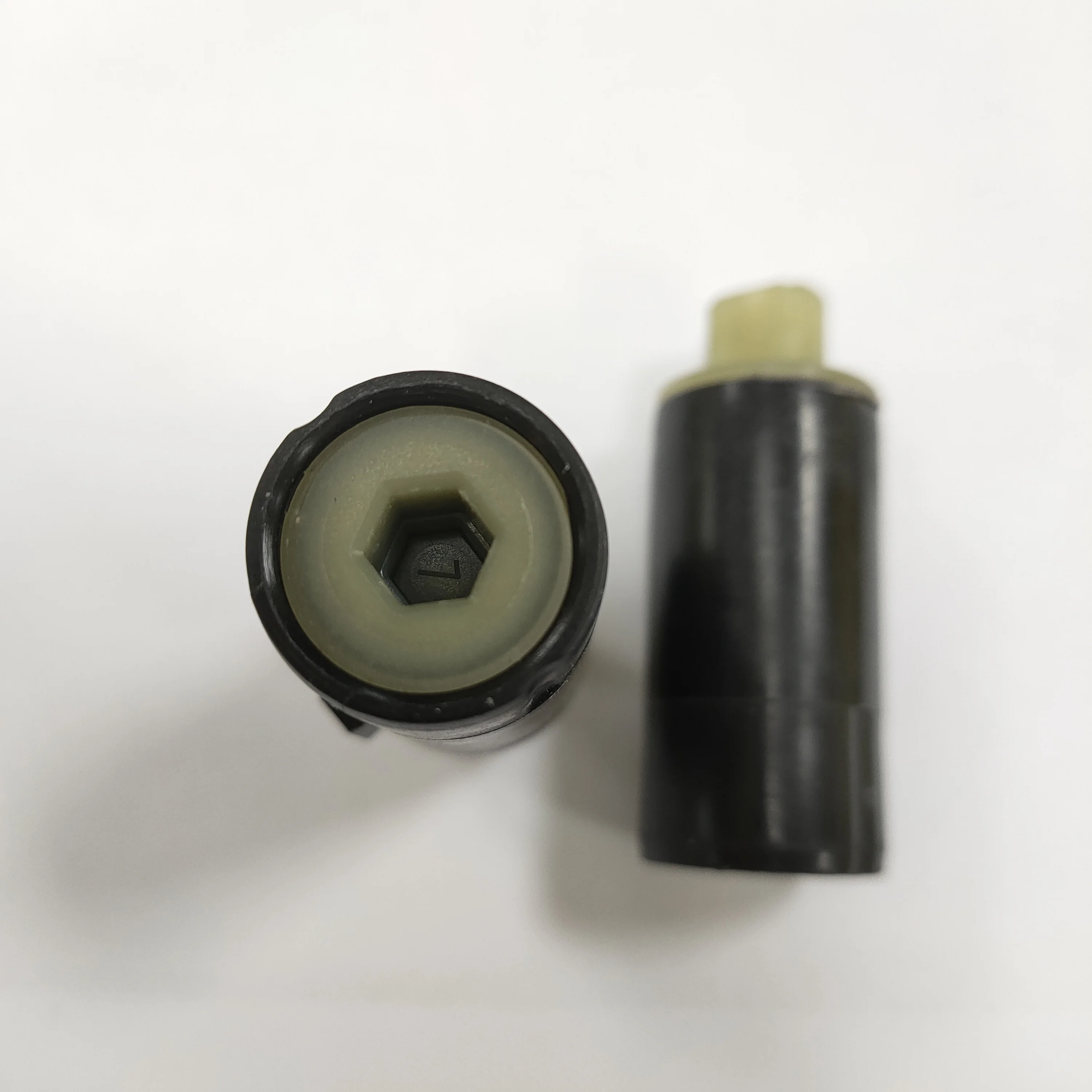 BSCI factory price ABS  toilet damper hafingdish use soft close damper toilet seat use and oem toilet seat hinge damper