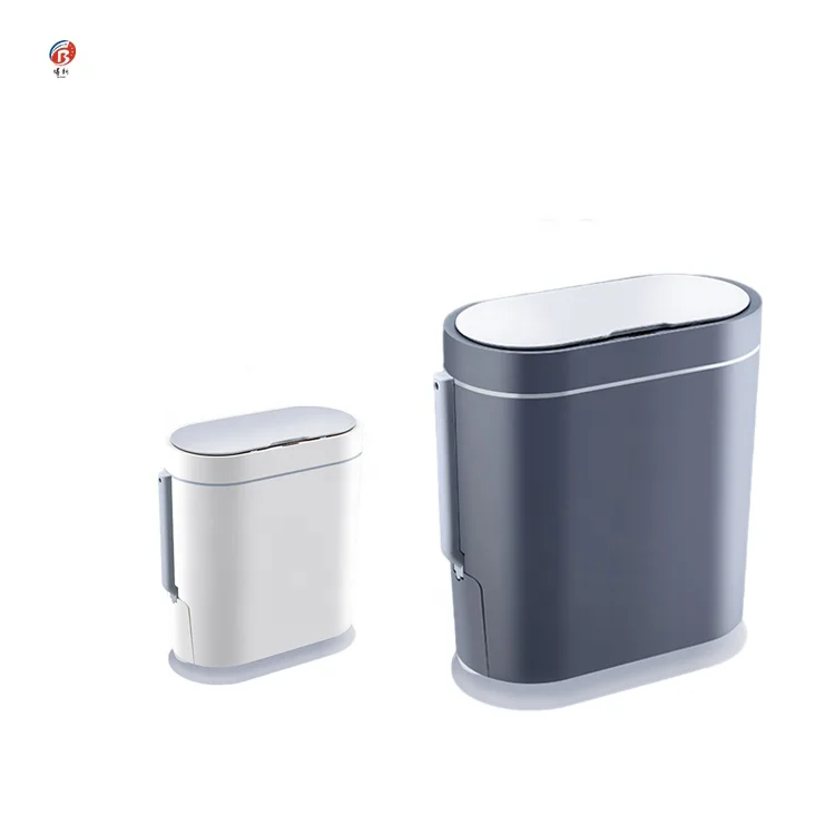 Smart Automatic Induction Rubbish Can Ss Electric Touchless Trash Can Waste Bin