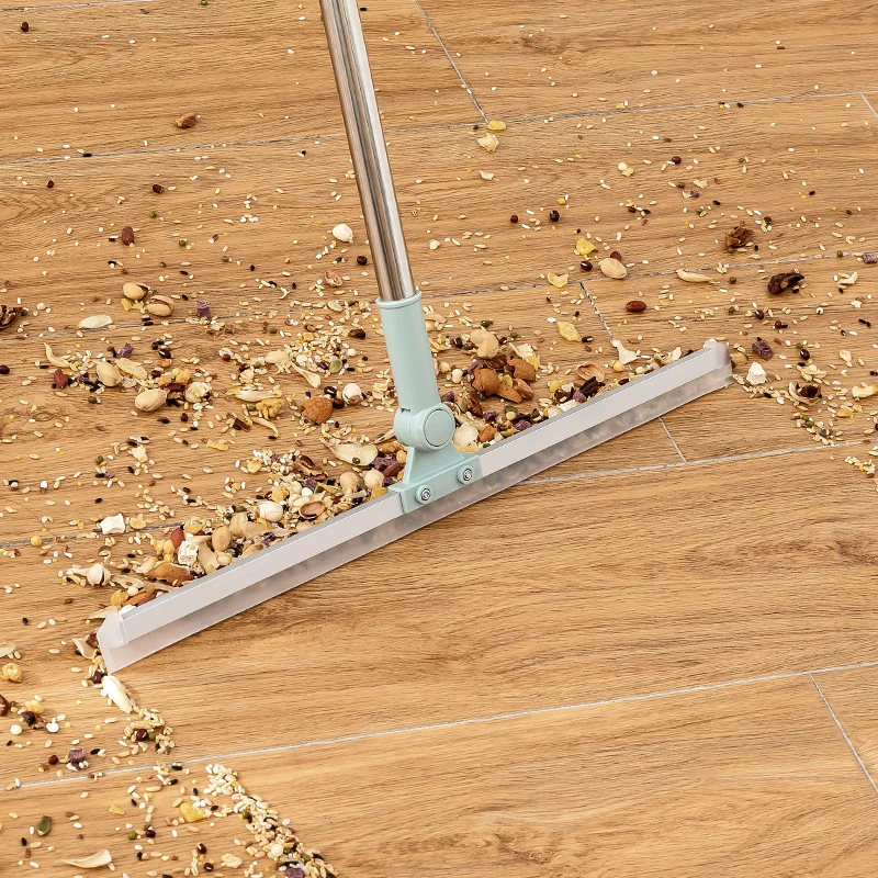General Union Multifunctional Magic Sweeper Broom Hair Dust Feather Cleaning Floor Scraper for Mopping