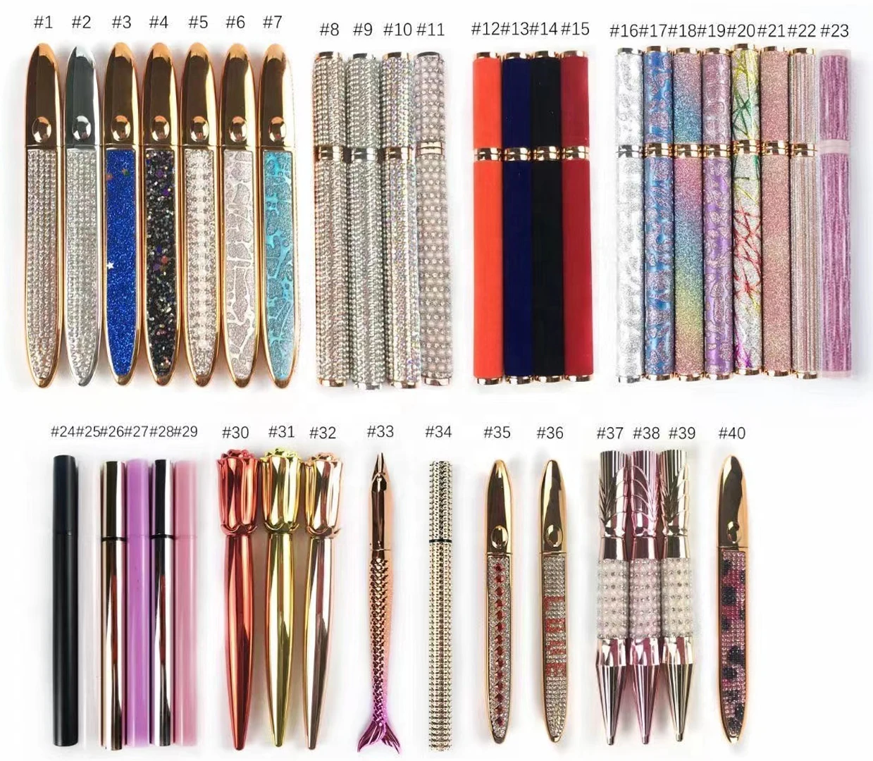 Wholesale Cheap Price Customized package Magic Pen Eyelashes Eyeliner Pen for Daily Makeup