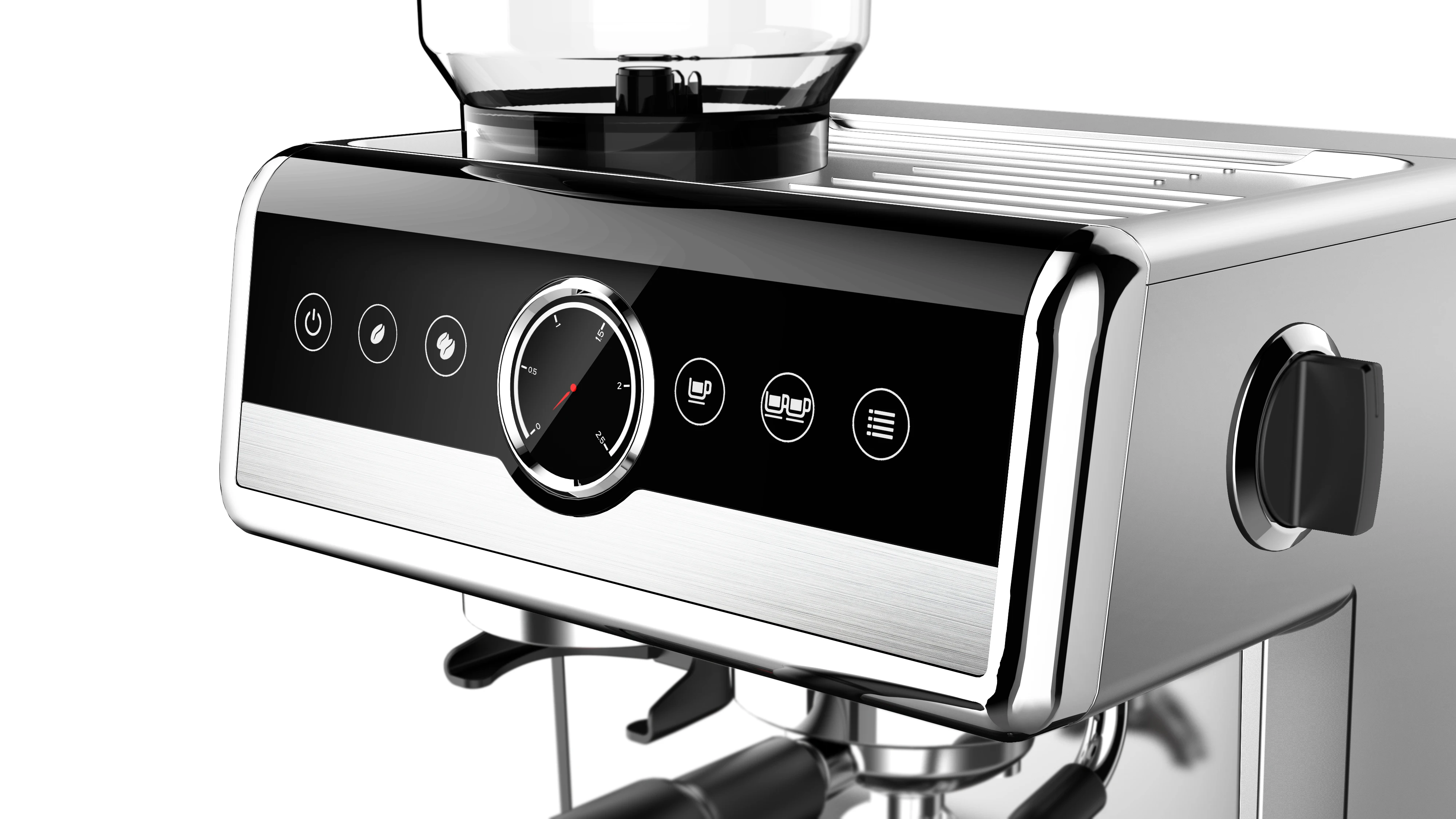 15 Bar Pump Espresso Cappuccino Maker Temperature Control Italian Electric Coffee Maker With Espresso