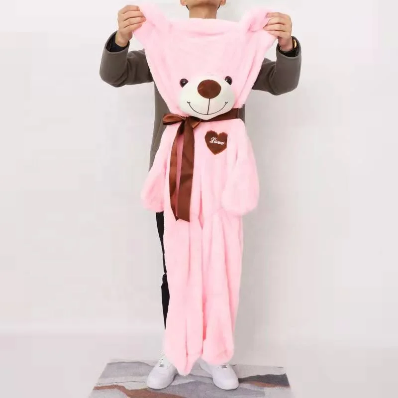 6 Colors 40-250cm Giant Teddy Skin Plush Toy Soft Bear Coat Empty Baby Sleeping Pillow Kids Doll Children Gifts