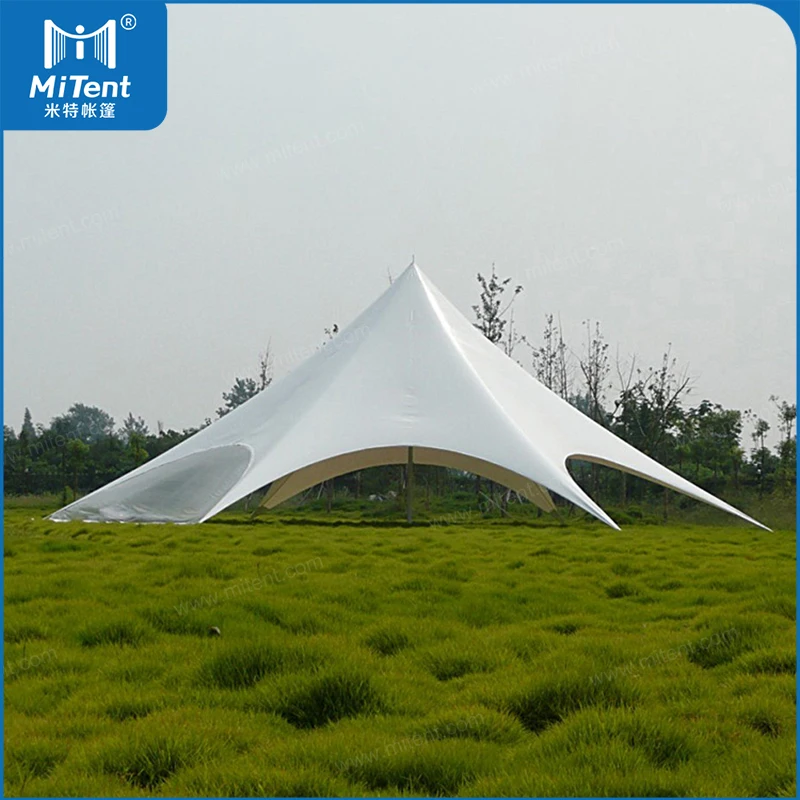 Star Canopy Tent MiTent Popular Dia. 10m Kids Party Event Tent Quick Stand Sun Shade Tent in Guangzhou