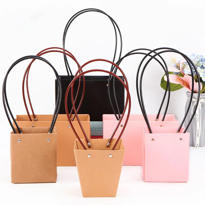 Plastic Paper Bag High Quality Glisten Romantic Custom Logo Chocolate Wedding Gifts Birthday Gift for Guests