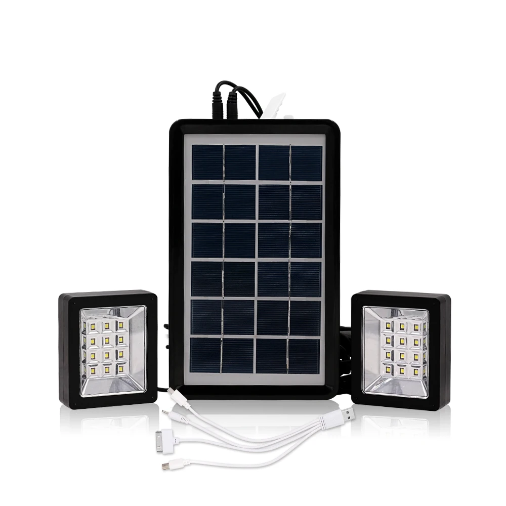 New design portable solar rechargeable system for  night market outdoor LED camping light lamp Lantern