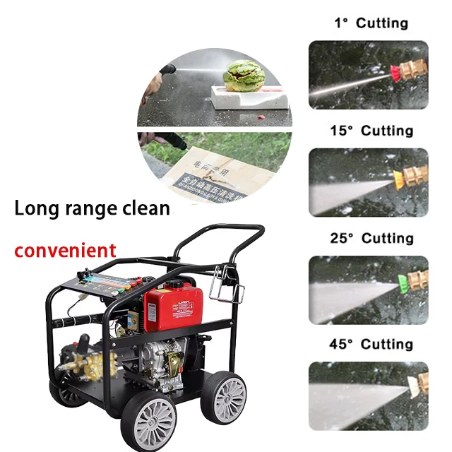 Idropulitrice Car Washer  High Pressure Washer With Diesel Engine