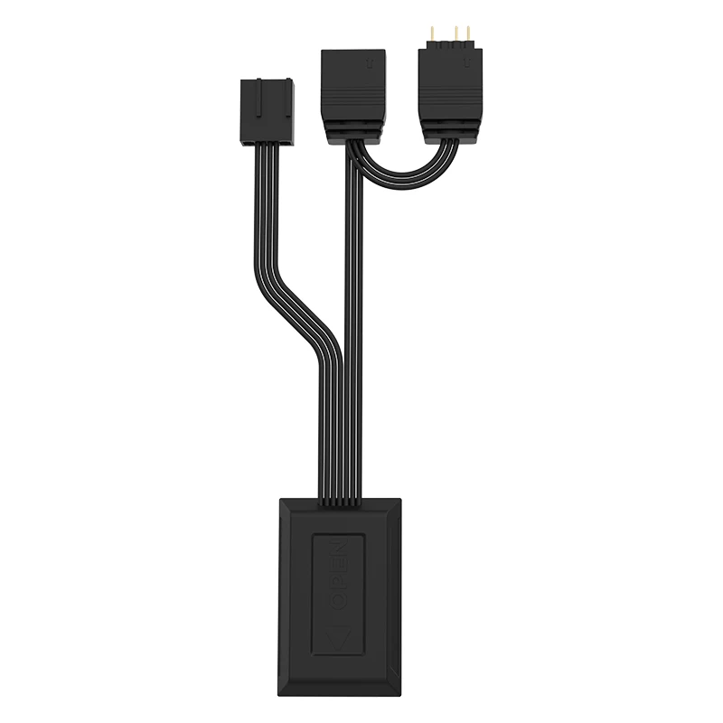 Alseye интерлок 3 вентилятора комплект PWM вентилятор FDB подшипник вентилятор 120 мм ARGB pc игровой вентилятор