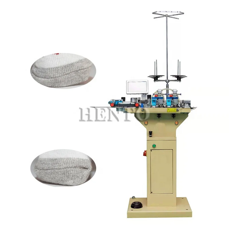 Easy Operation Sock Toe Linking Machine For Sewing Socks / Automate Close Toe Socks Machinery / Sock Toe Closing Machine