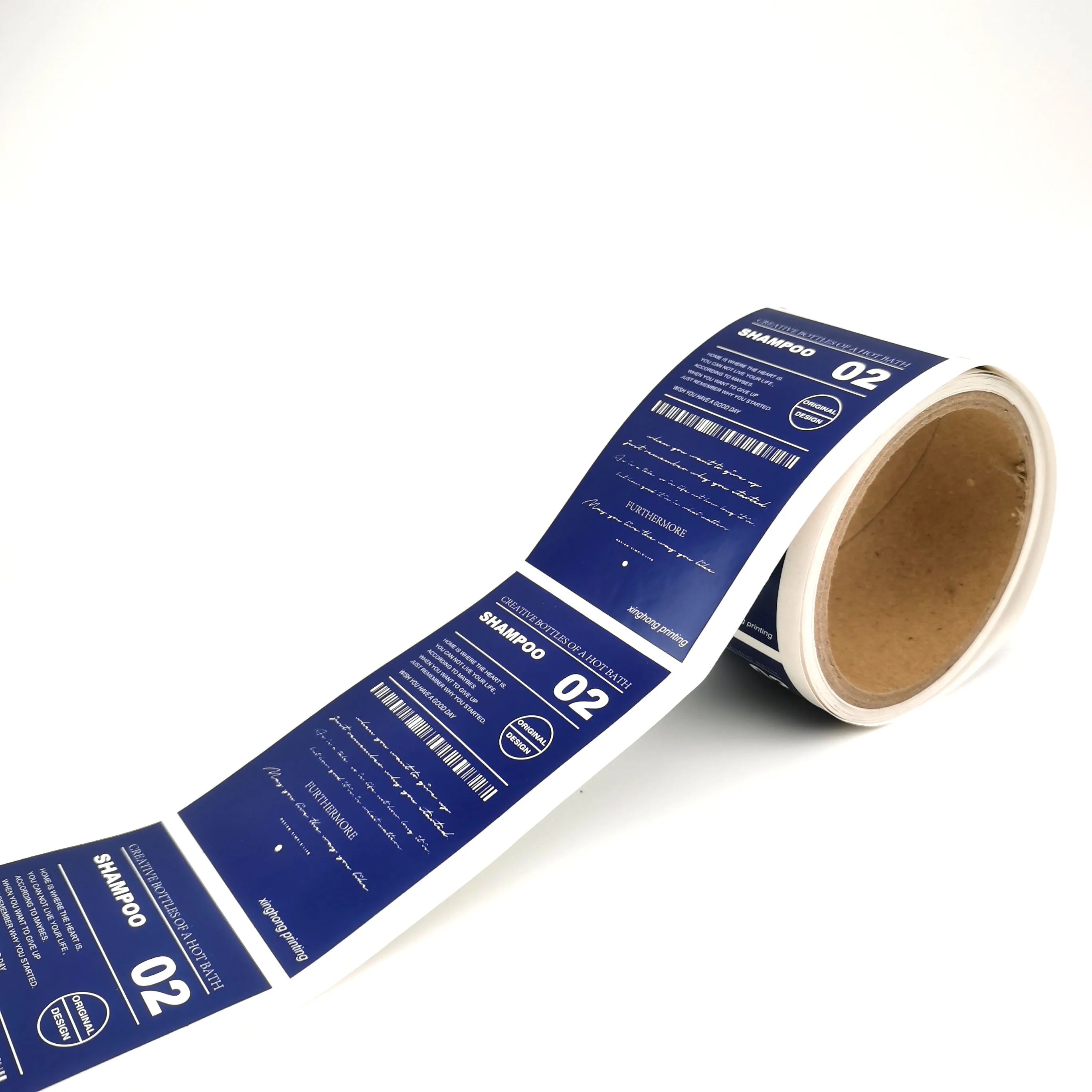 Wholesale price waterproof label sticker waterproof matte custom labels shampoo