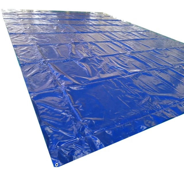 Custom made pvc vinyl coated fabric round  tarpaulin pool cover