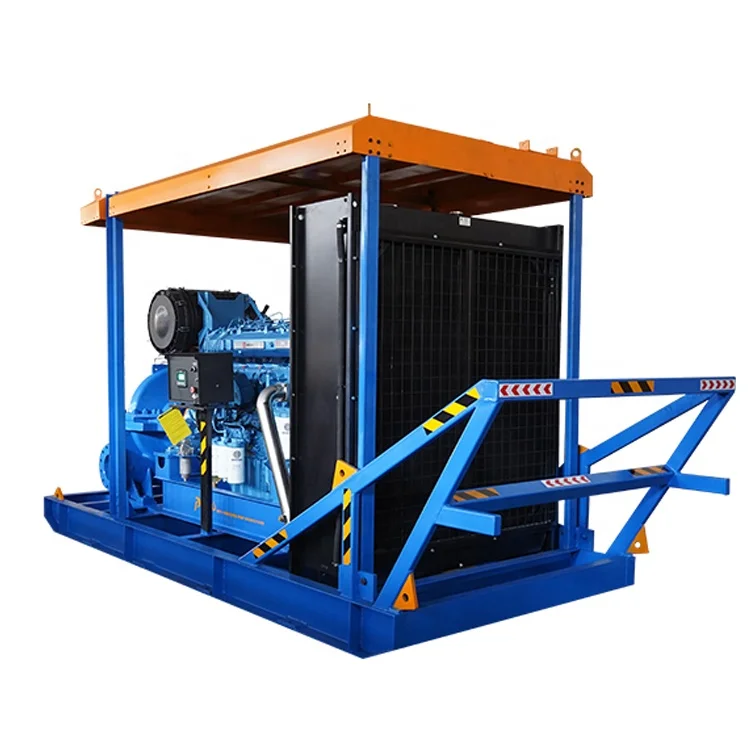 High Capacity Diesel Engine Agriculture Irrigation Water Pump Flood Dewatering Pump