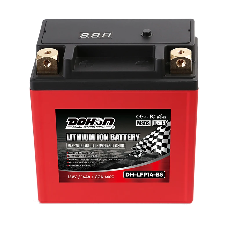 12V LiFePO4 Lithium Batteries 14-BS 8AH 450CCA Electric Lithium Motorcycle Battery FOR Harley Davidson XB9 XB12 Firebolt YTX14