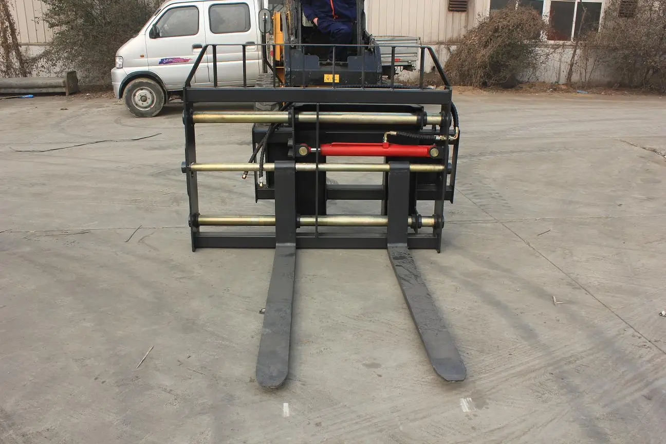 Китайский завод гидравлический поддон для погрузчика с регулируемыми вилками