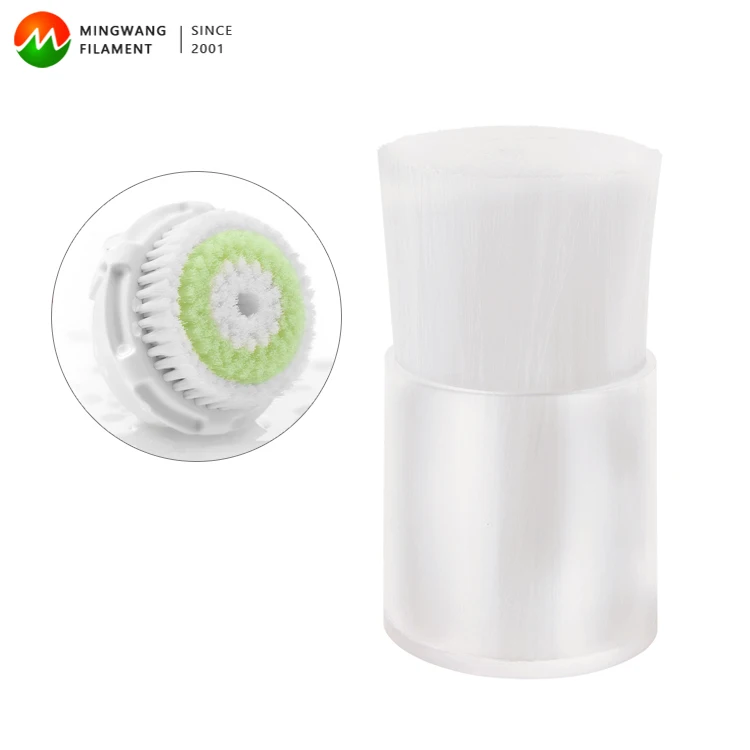 China Origin Good elasticity  PA610 612 PBT facial brushes filament plastic brush fiber