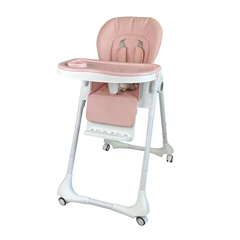 Многофункциональный высокий стул для кормления ребенка из ПП пластика + стальная трубка высокий стул для ребенка 6 месяцев + еды
