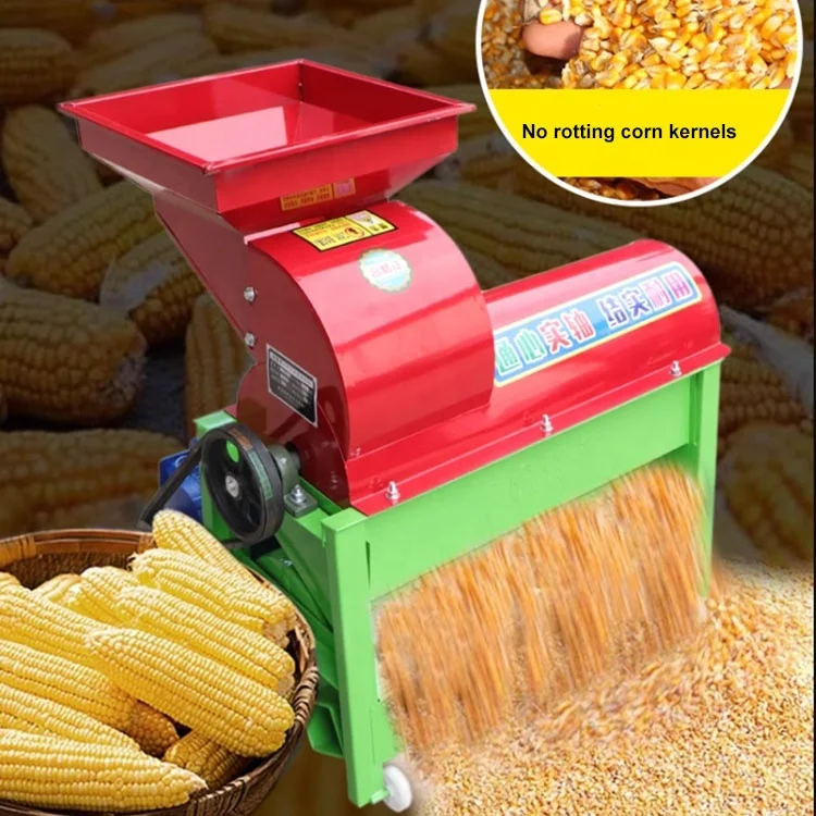 Corn threshing machine used On Family Farms Electric Corn Sheller Household Corn Sheller Machine