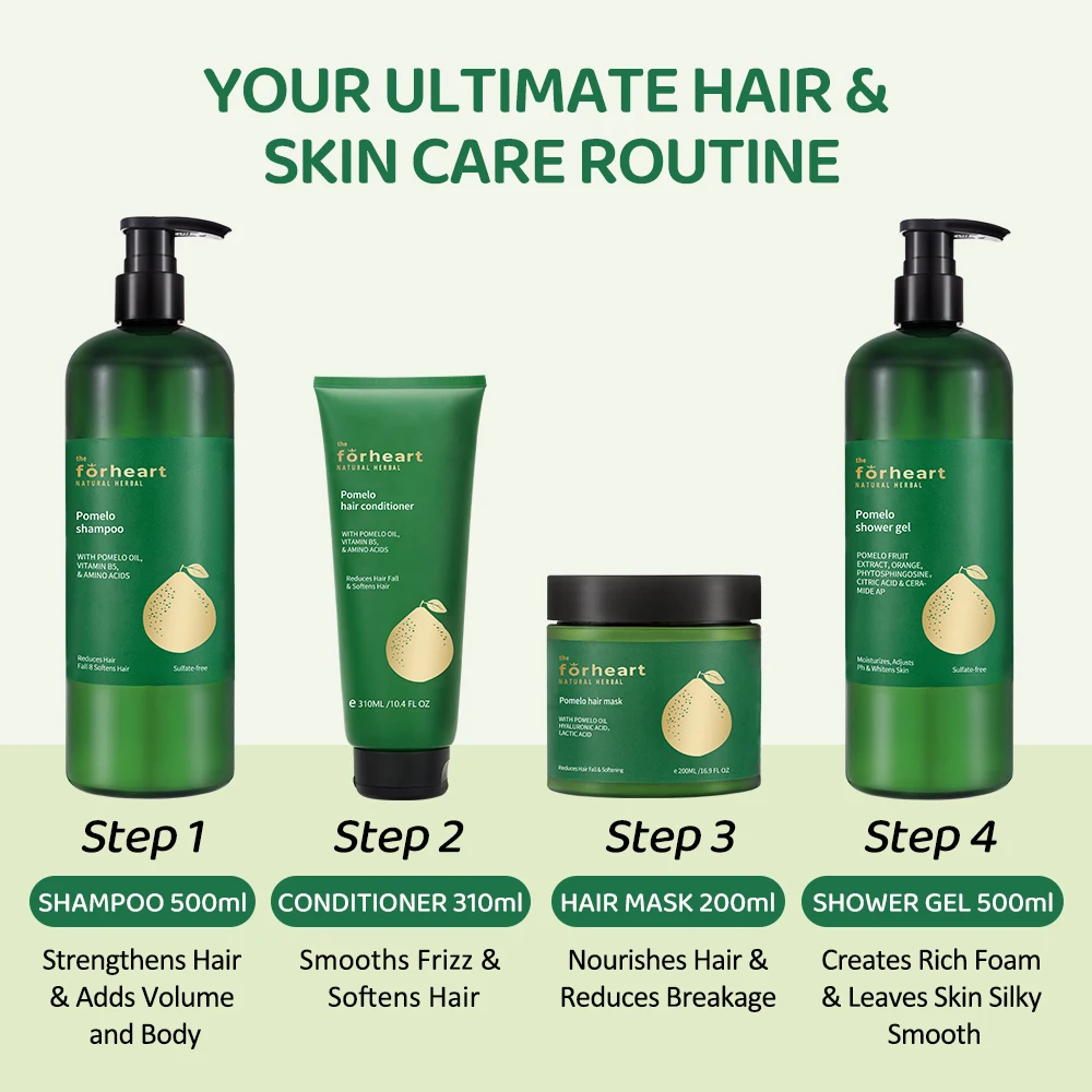 OEM/ODM 100% Natural Plant Hair Mask  Collagen Treatments Moisturizing Smooth Repair Dry And Damage Hair  Mask Pomelo Hair Mask