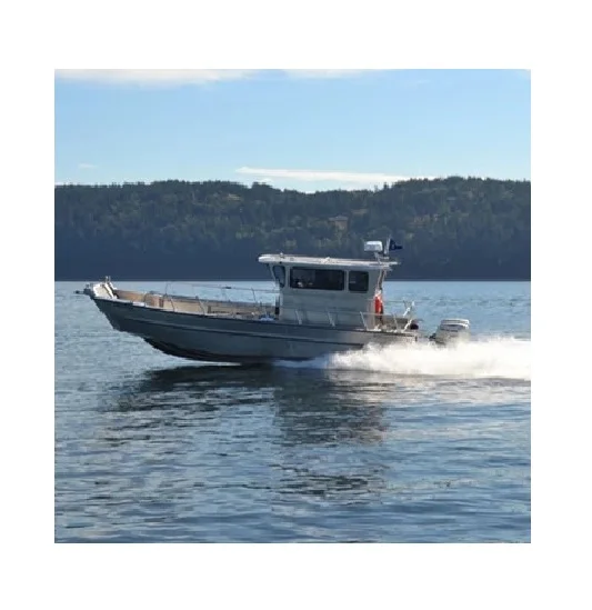 Factory Direct Sales 10m Aluminum Cargo Boat Working Barge Landing Craft For Sale