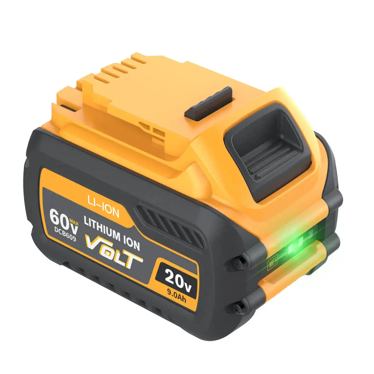 Competitive Price Replacement Battery Switchover 20v 9ah 60v 3ah Lithium ion Battery For Dewalt XR Power Tools DCB606 DCB609