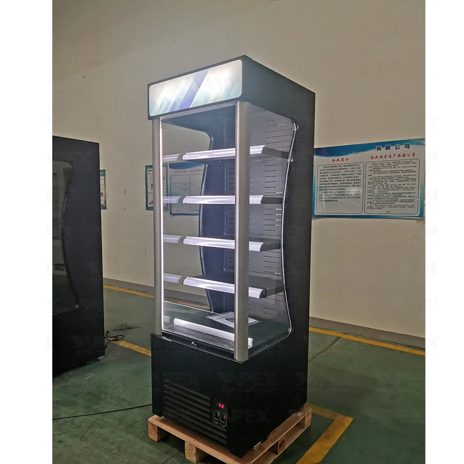 Stand Open Display Chiller As Cooling Equipment For Supermarket
