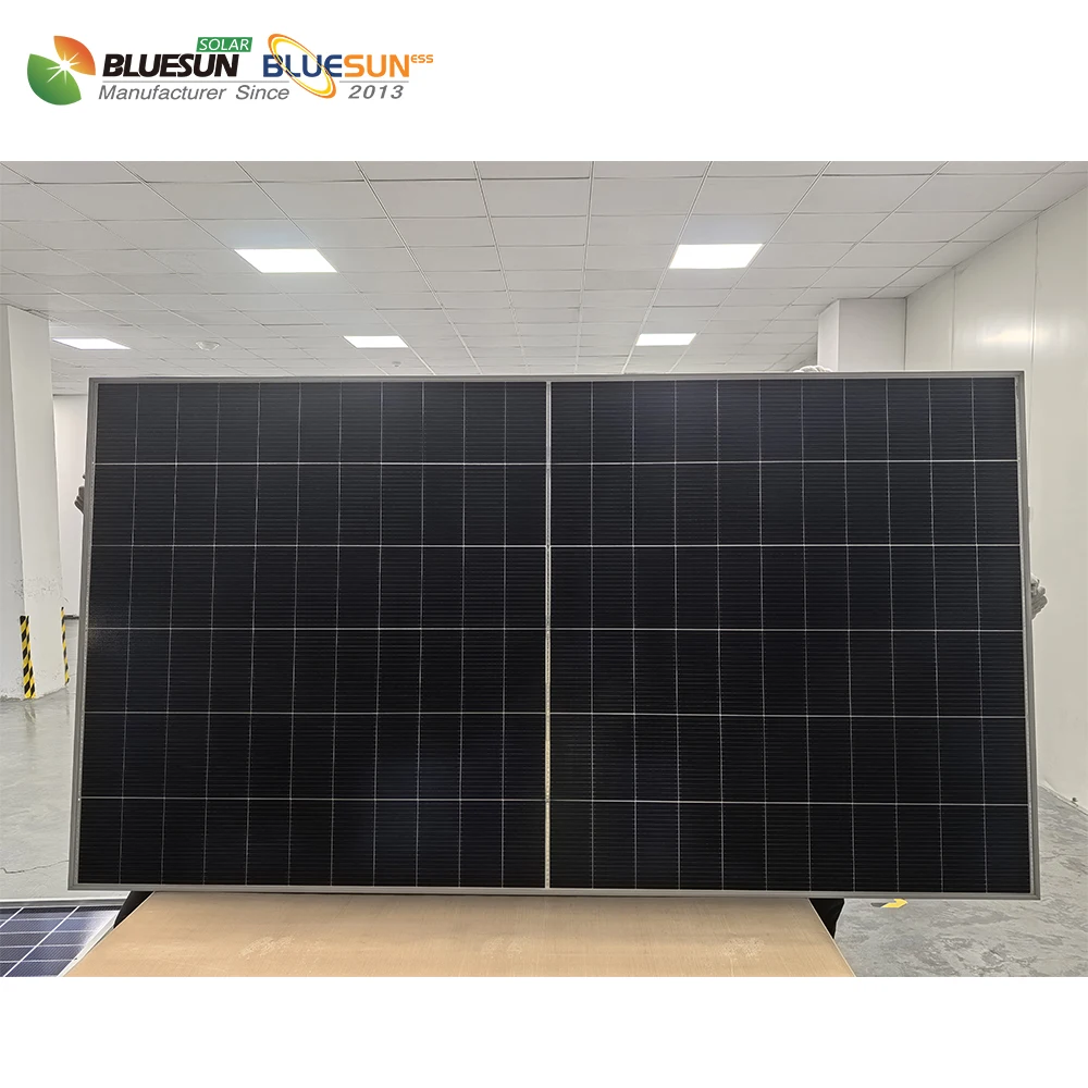 China Solar Panel Supplier 500W 600W 700W Mono Crystalline Bifacial Solar Panel Home Use