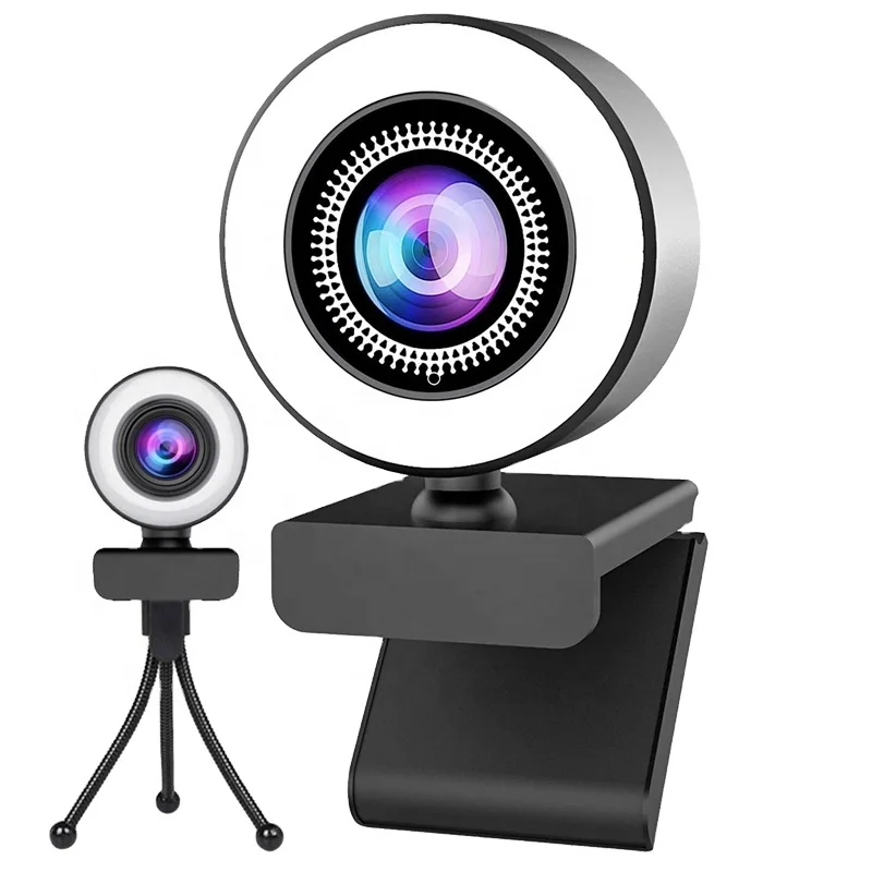 2K Webcam FHD Web Camera Study Chat Work PC Laptop Desktop USB With Microphone WebCamera Home For Youtube Ins Face Tiktok Live