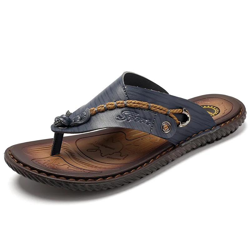 Size 47 Genuine Sandals for Mens Latest Male Models Anti-Slippery Summer Beach Anti-Slip Men Flip Flop Slippers Man