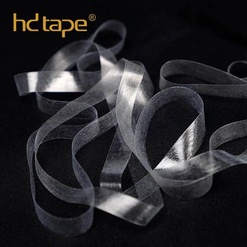 Wholesale Oeko-tex 100 garment accessory clear elastic tpu mobilon tape