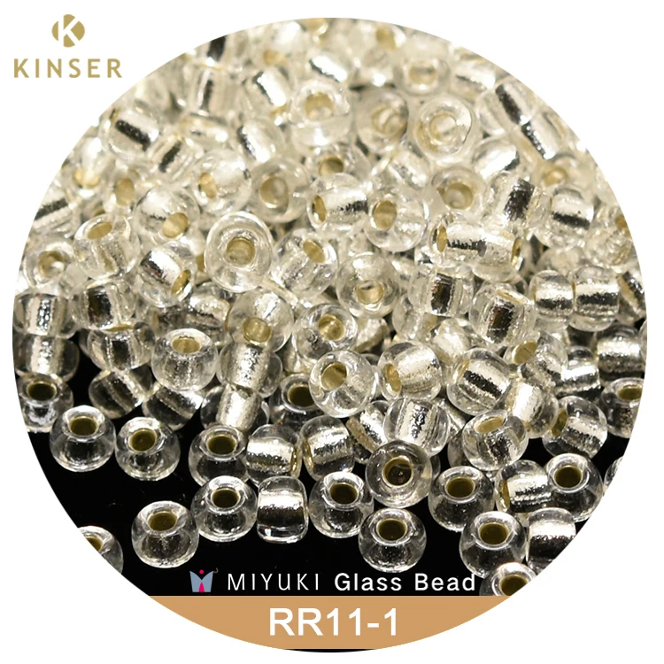 Miyuki Round Rocailles 11/0 Beads 2 mm [21Color Silver-Lined 1 ]10g pack