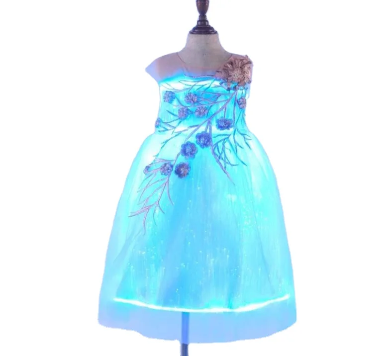 Colorful luminous clothing personality trend smart luminous fiber optic clothing
