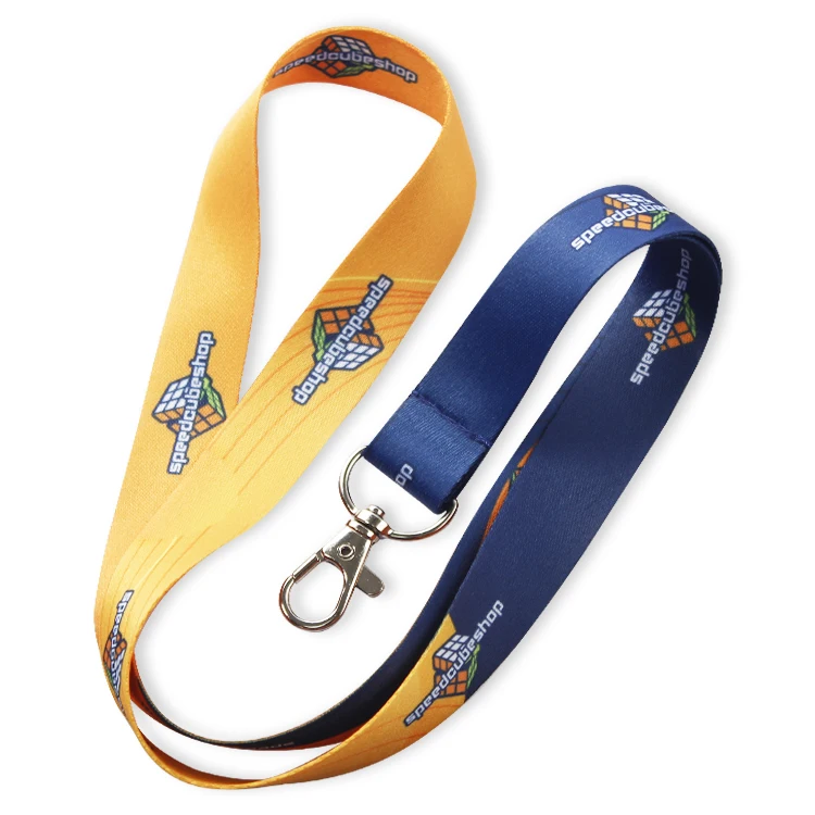 Customize Logo Polyester Lanyard Breakaway Neck Lanyard With Id Card Holder Wholesale Factory Free Sample Cute Fashion Lanyards