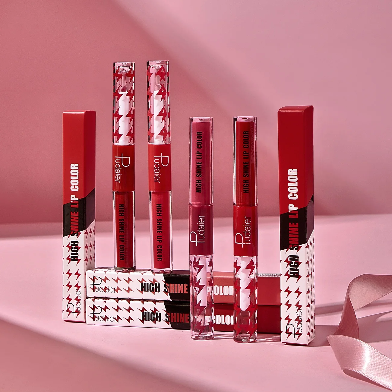 Custom Logo New Arrival Double End Lip Glaze And Lip Oil Waterproof Long Wear Makeup OEM Manufacturer Lipgloss Makeup