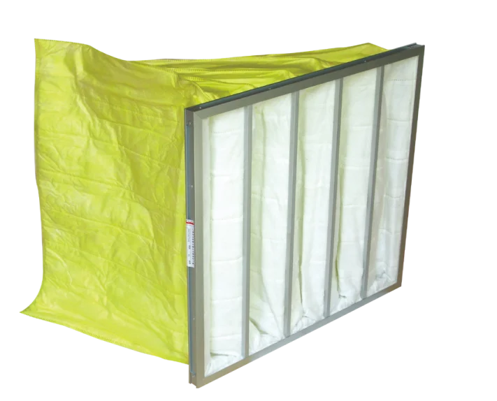 Medium Efficiency Air Flow Industrial Synthetic Laboratory Using Gmp Standard Hepa 14 Pleat Bag Pocket Air 99.99% H13 14