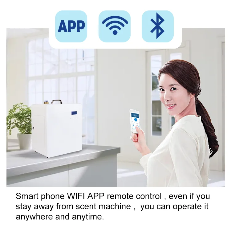 2023 New WiFi APP remote control aroma diffuser scent air machine