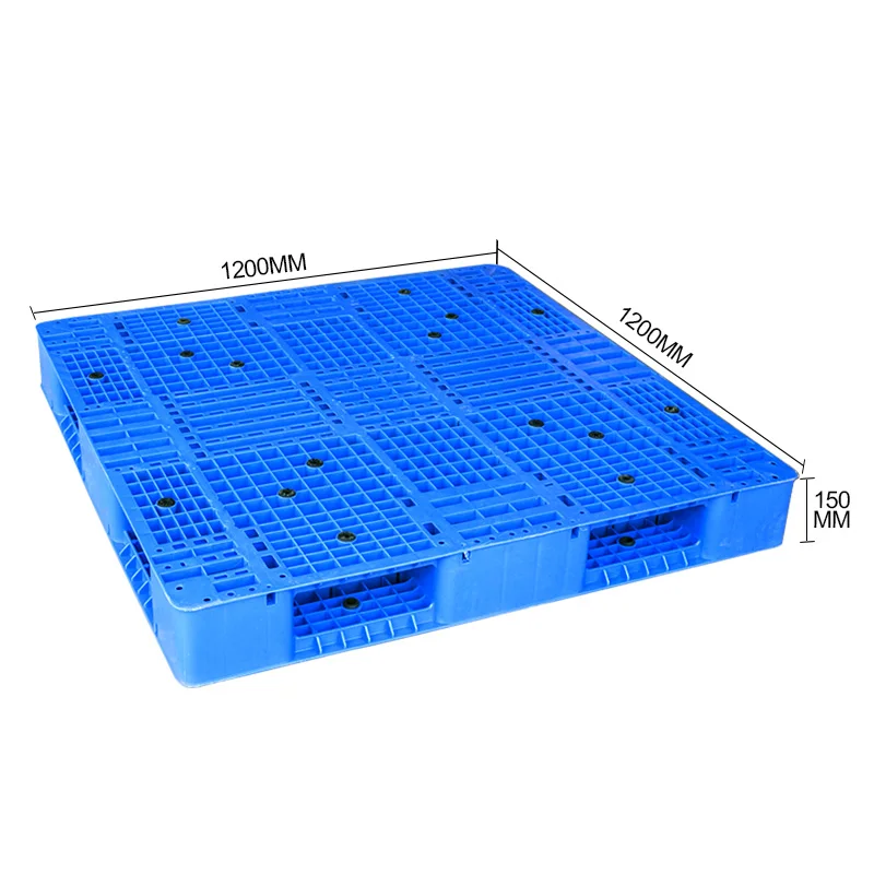 1200*1200*150MM cheap plastic Pallet forklift use double side face pallet Economy plastic pallets for Intelligent warehouse use