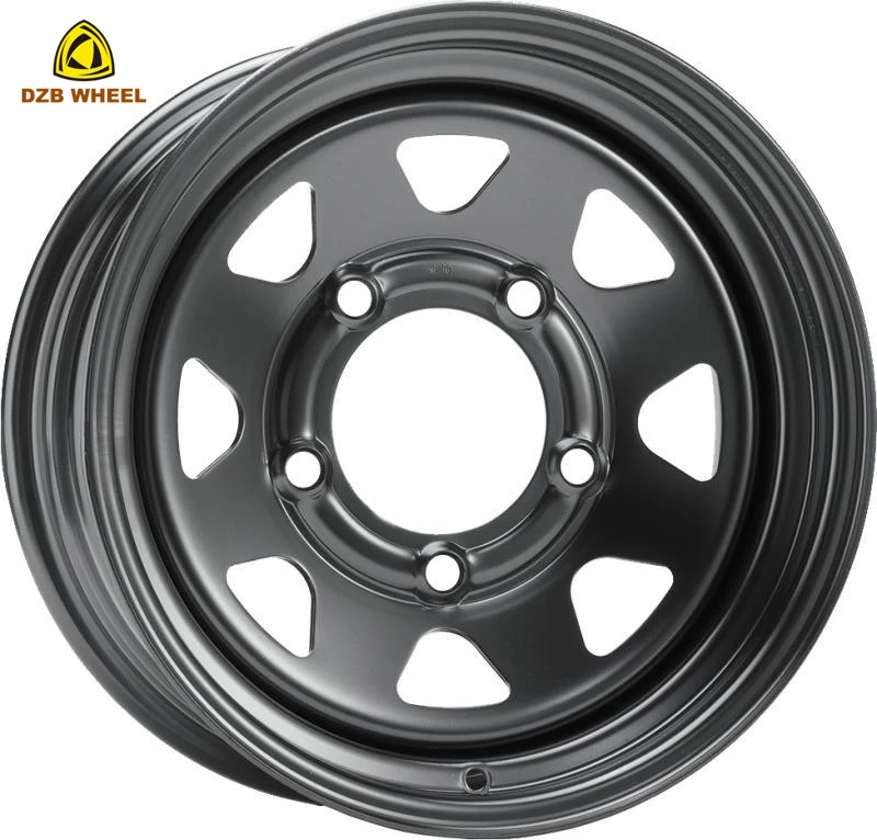 14 Inch Trailer Wheel 8 Spoke Steel Wheel Rims 14X5.5 PCD 5/114.3