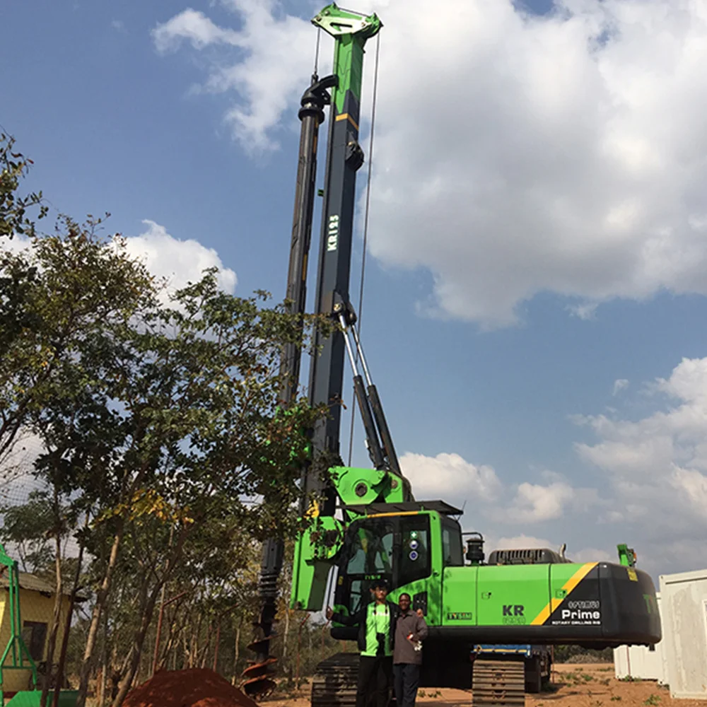 Excellent After-Sales Service Foundation Hydraulic Rotary Mining Drilling Rig Equipment Machine