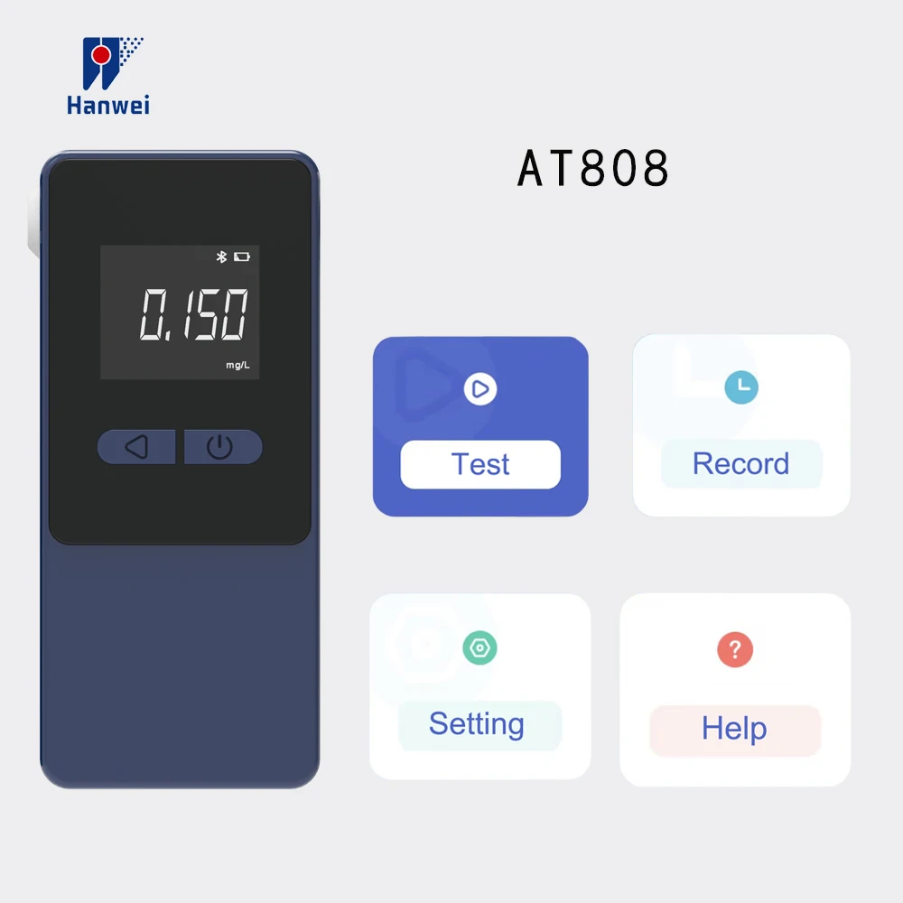 Автоматический тестер алкоголя AT808