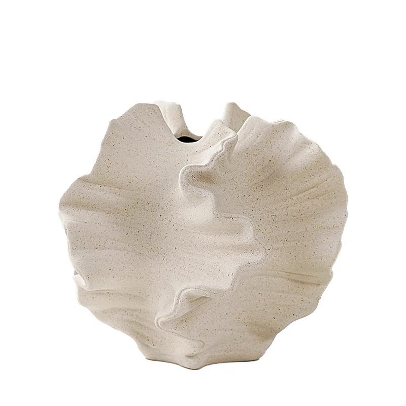 Handmade Vase Custom Pinch Flower Craft Ceramic Vase Decoration Wedding Vase