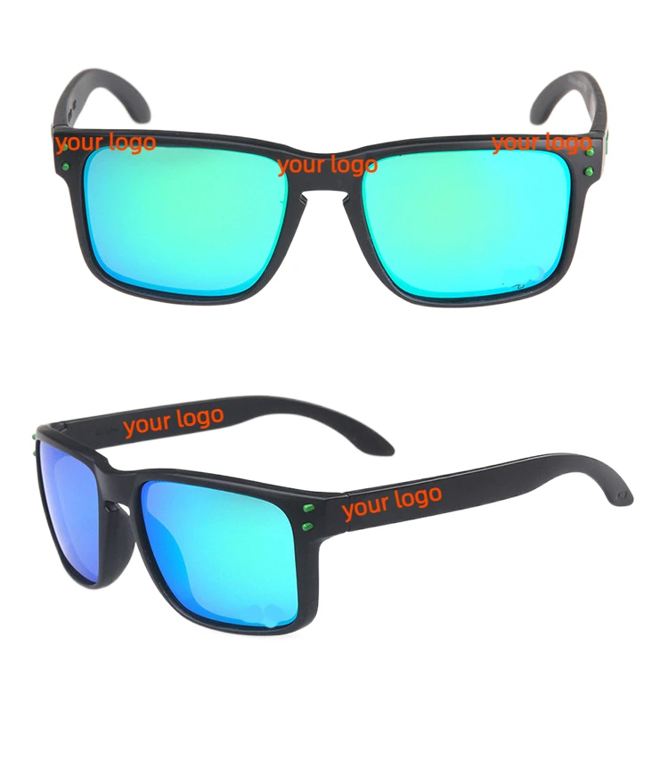 2022 Fashion Male Lunette De Soleil Multicolor Beach Fishing Custom Logo PC Polarized Trendy Vintage Sunglasses