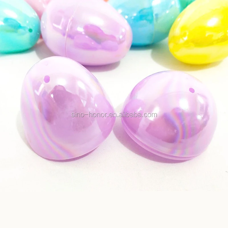 plastic metallic color eggs pearlized color eggs plastic easter eggs