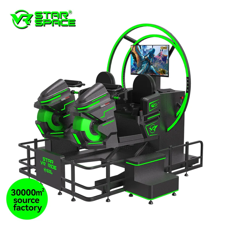 entertainment 9D VR Games racing simulator equipment take off motorcycle flight simulator Virtual Reality Simulator Arcade Game