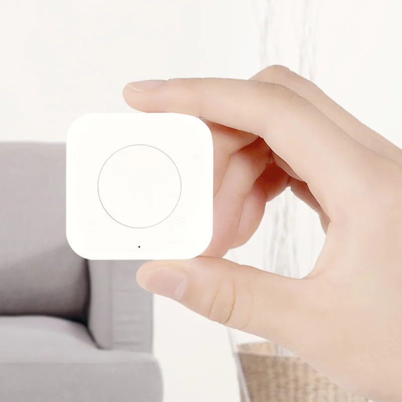 Xiaomi Mi Home Aqara Wireless Mini Switch Zigbee One Key Control Button Smart Remote Homekit