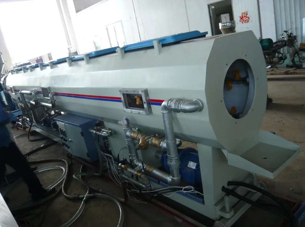 Plastic HDPE PE PP Pipe Extrusion Making Machine Fully Automatic 20-110mm PPR Pipe Production Line