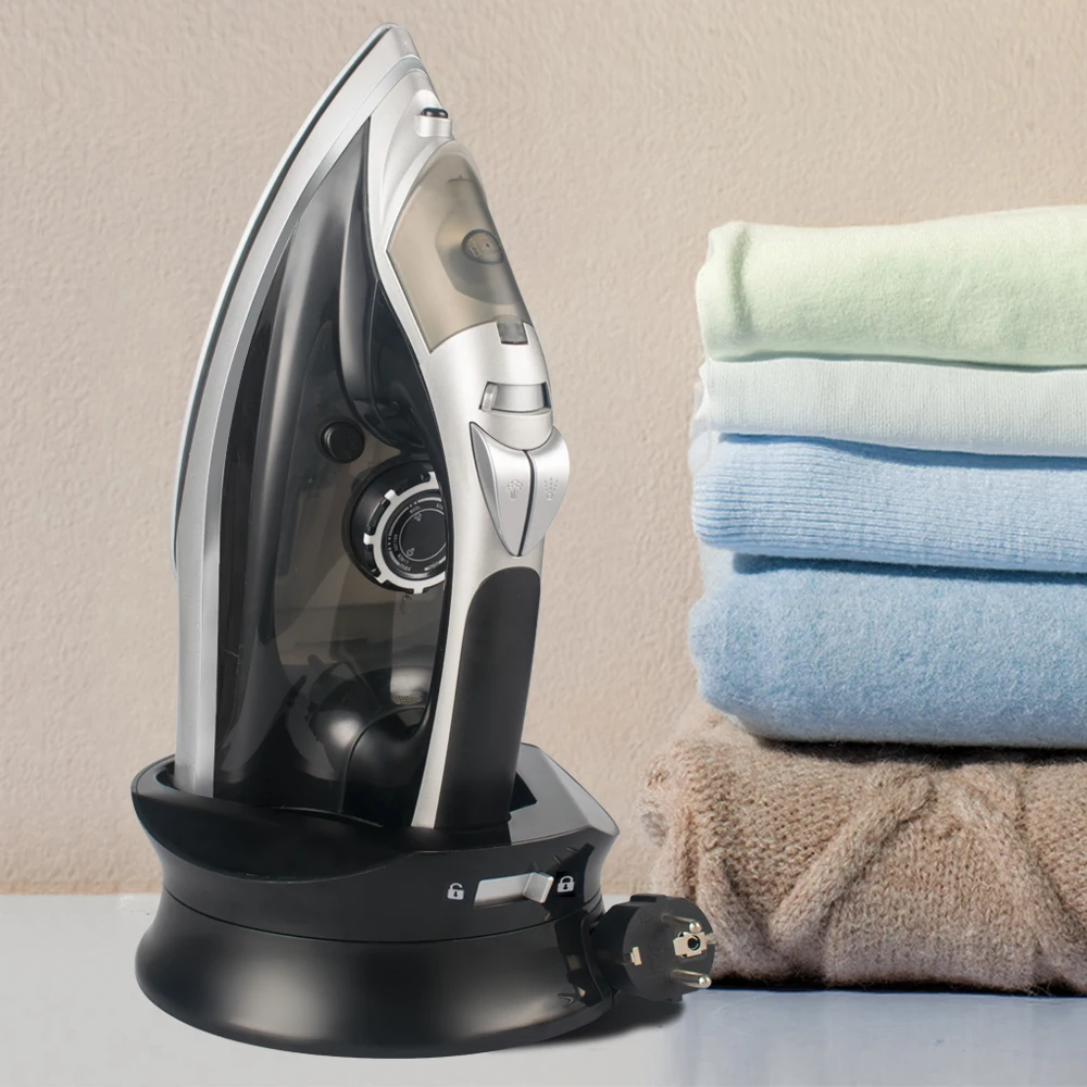 Portable Continuous Adjustable Garment Steamer Lint Remover Self Clean Spray Electric Pressing Dry Steam Iron