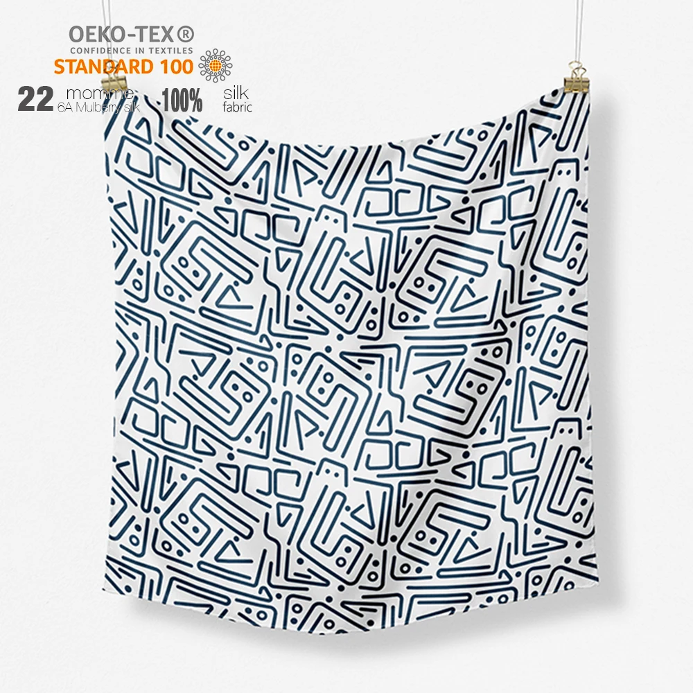 Wholesale Fashion Comfortable Customizable Natural Leopard Printed Silk Fabric