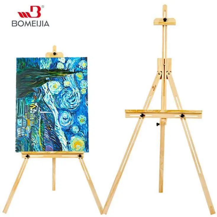 BOMEIJIA New Products Professional Factory Elevating Adjustable Easels Drawing Stand for Painting